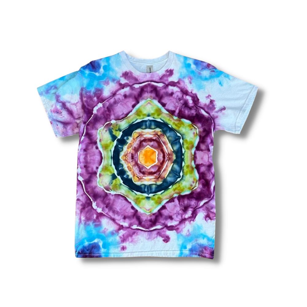 Picasso Moon Tie Dye T Shirt | Medium