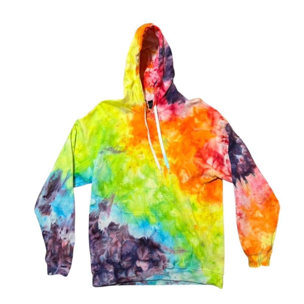 Rainbow Tie Dye Hoody & Pants Combo