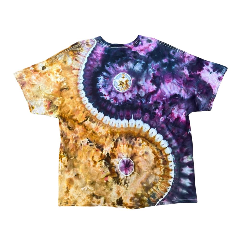 Purple & Gold Yin Yang | 3XL