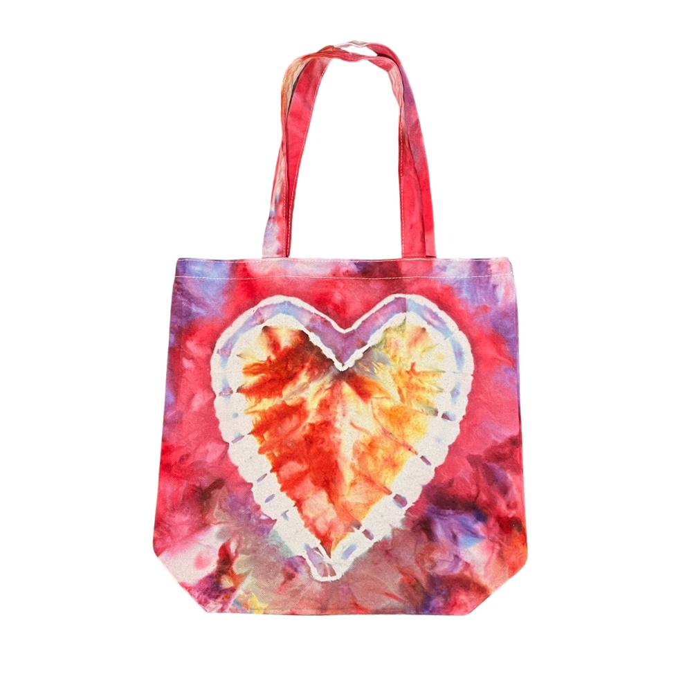 Tote Bag | Red & Purple Heart