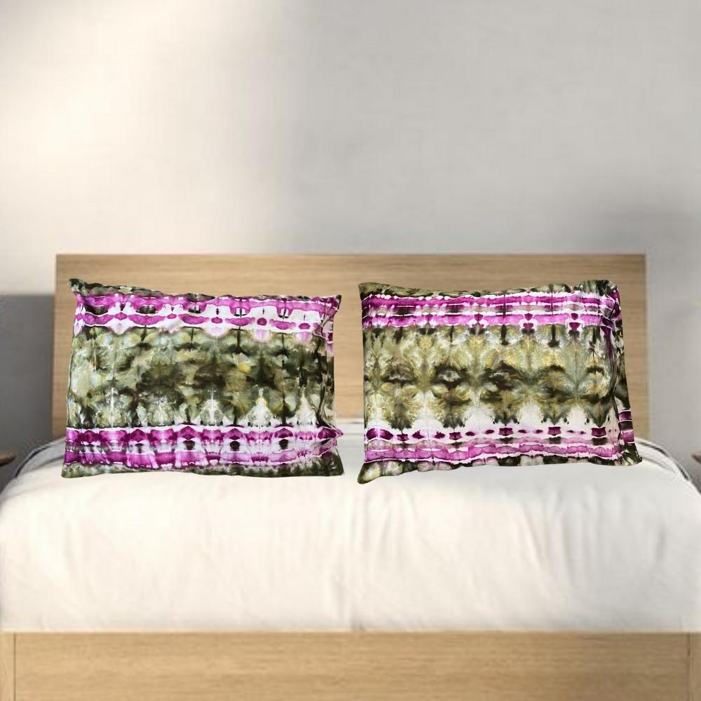 Green Stripes Pillowcase Set 2 | Full