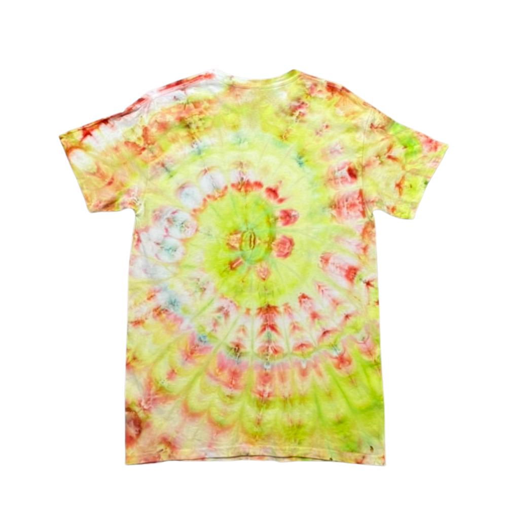 Strawberry Banana Smoothie Tie Dye T Shirt | Medium