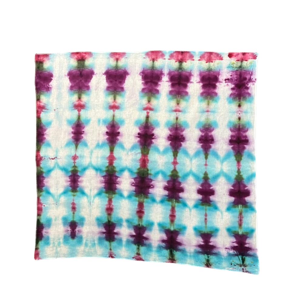 Trending Purple | Square Tie Dye Bandanna
