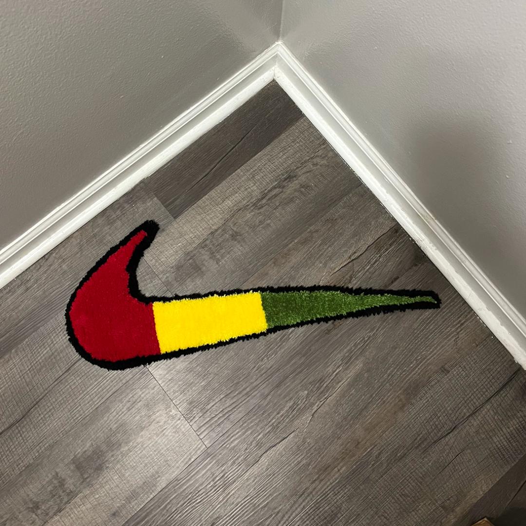 NIKE Swoosh Rug Rasta