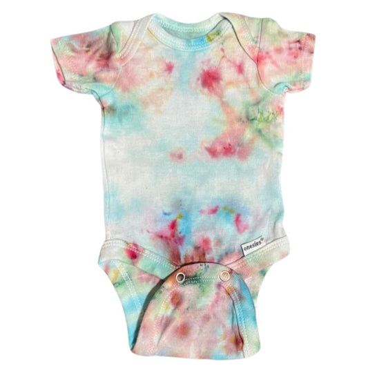 Baby Blue Tie Dye Onesie | Preemie