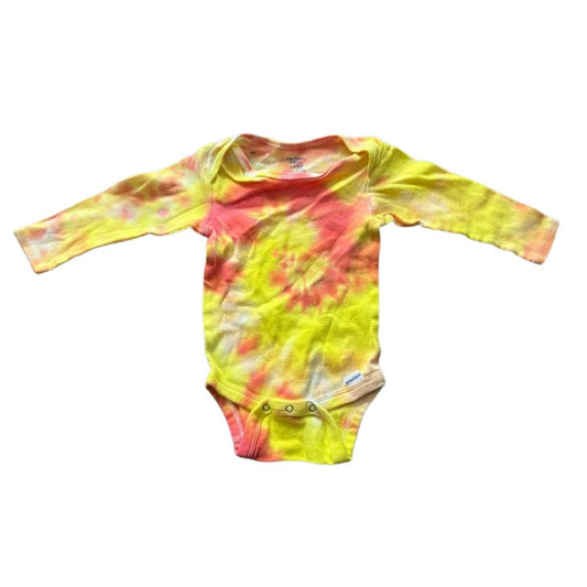 Sunburst Tie Dye Onesie | 12 Months