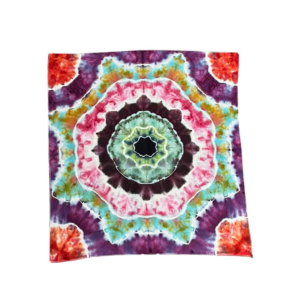 Zen | Square Tie Dye Bandanna