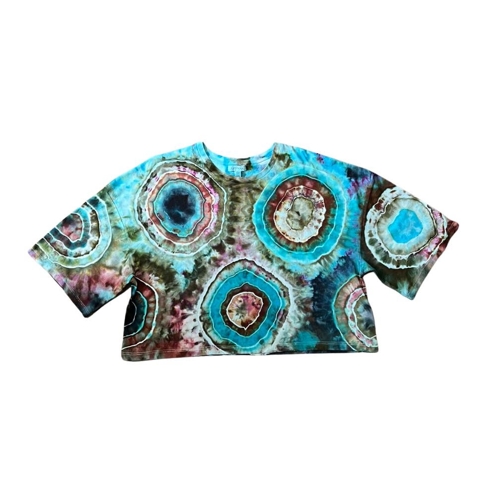 Behind Blue Eyes Boxy Crop Top | Size 12