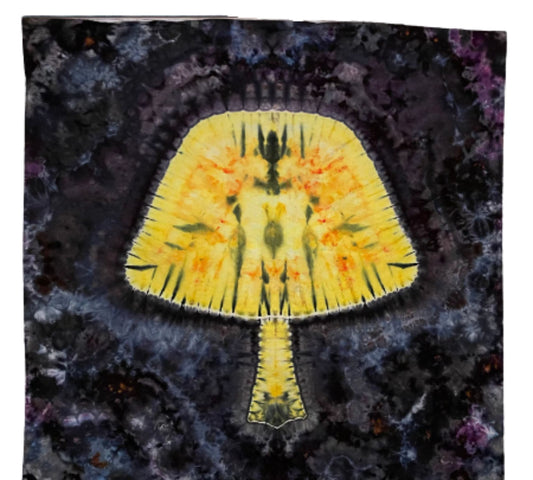 Galaxy Mushroom Tapestry | 50x50
